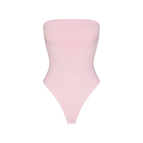SMOOTH LAYERS STRAPLESS BODYSUIT | PEONY
