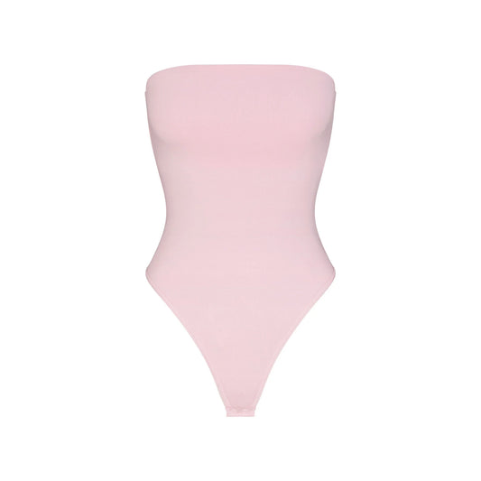 SMOOTH LAYERS STRAPLESS BODYSUIT | PEONY