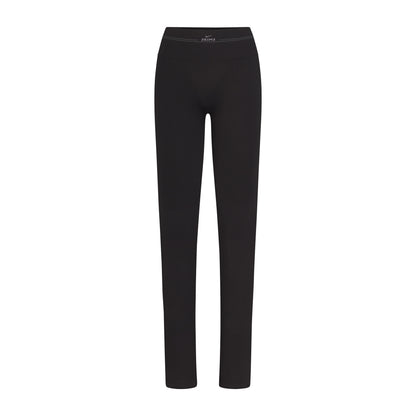NikeSKIMS RIBBED SEAMLESS 34" STRAIGHT LEGGING | OBSIDIAN