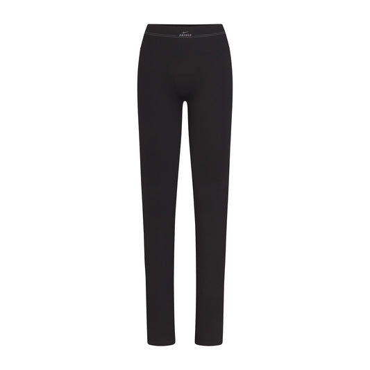 NikeSKIMS RIBBED SEAMLESS 34" STRAIGHT LEGGING | OBSIDIAN