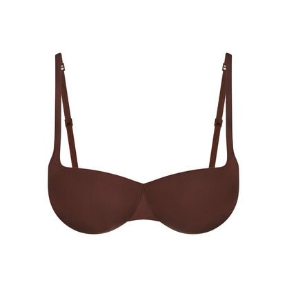 SKIMS ULTIMATE BALCONETTE PUSH-UP BRA | COCOA