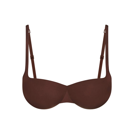 SKIMS ULTIMATE BALCONETTE PUSH-UP BRA | COCOA