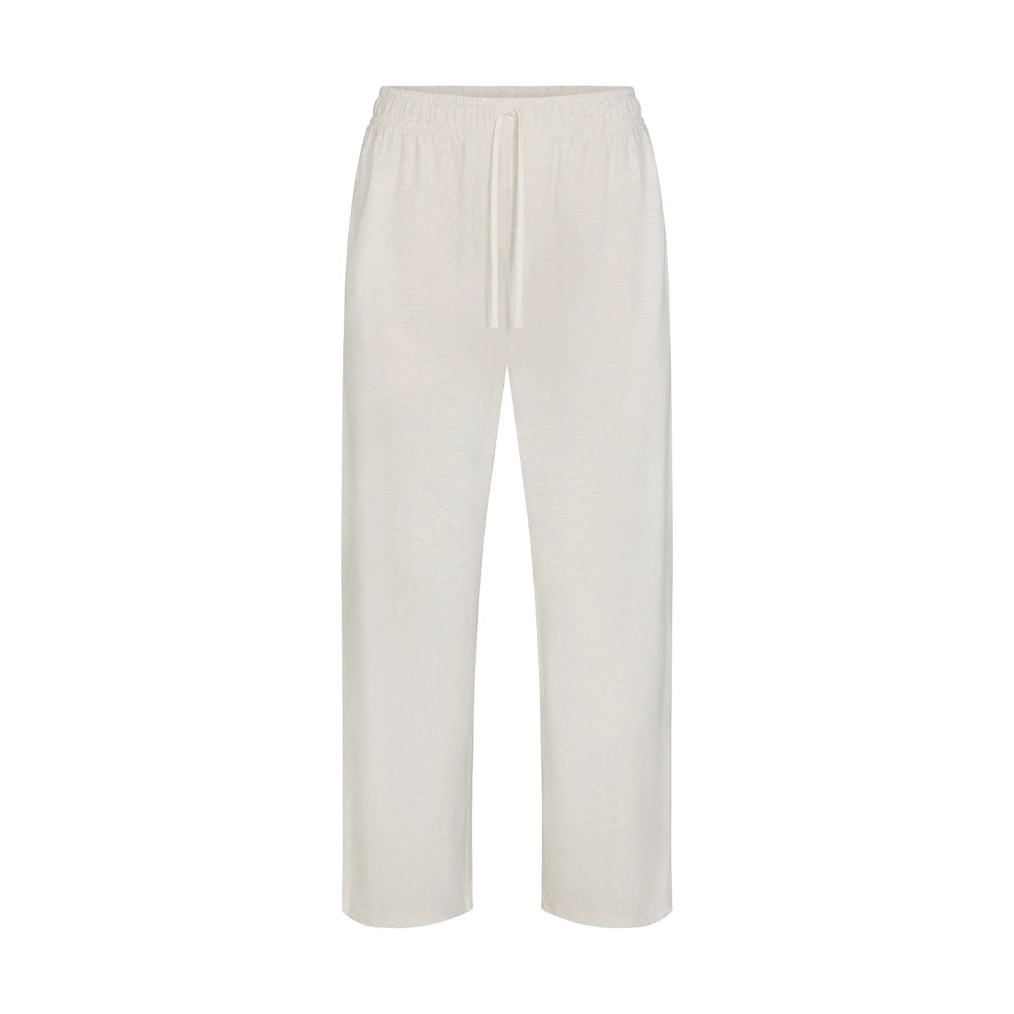 JERSEY LOUNGE MENS RELAXED STRAIGHT LEG PANT | CHALK HEATHER