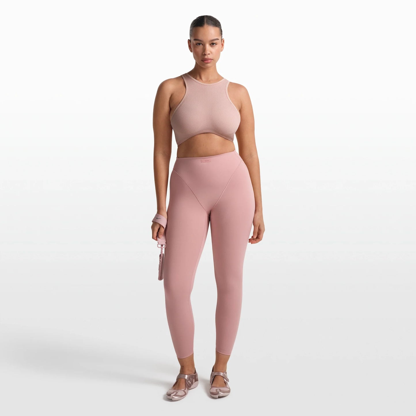 NikeSKIMS RIBBED SEAMLESS RACER FRONT BRA | HIMALAYAN