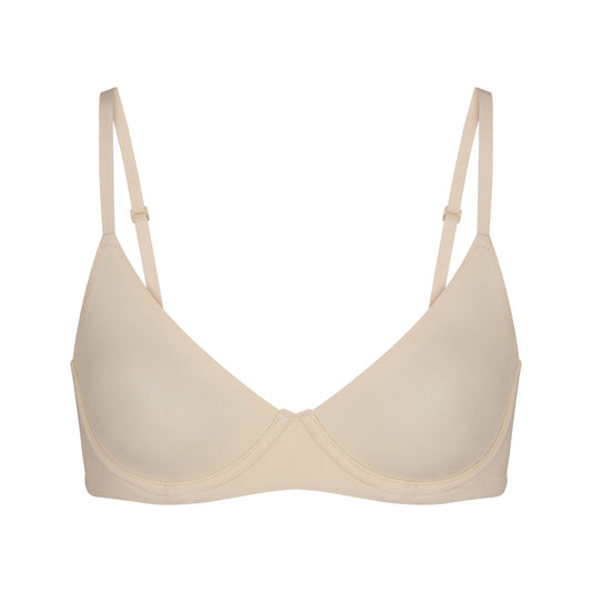 FITS EVERYBODY UNLINED DEMI BRA | SAND