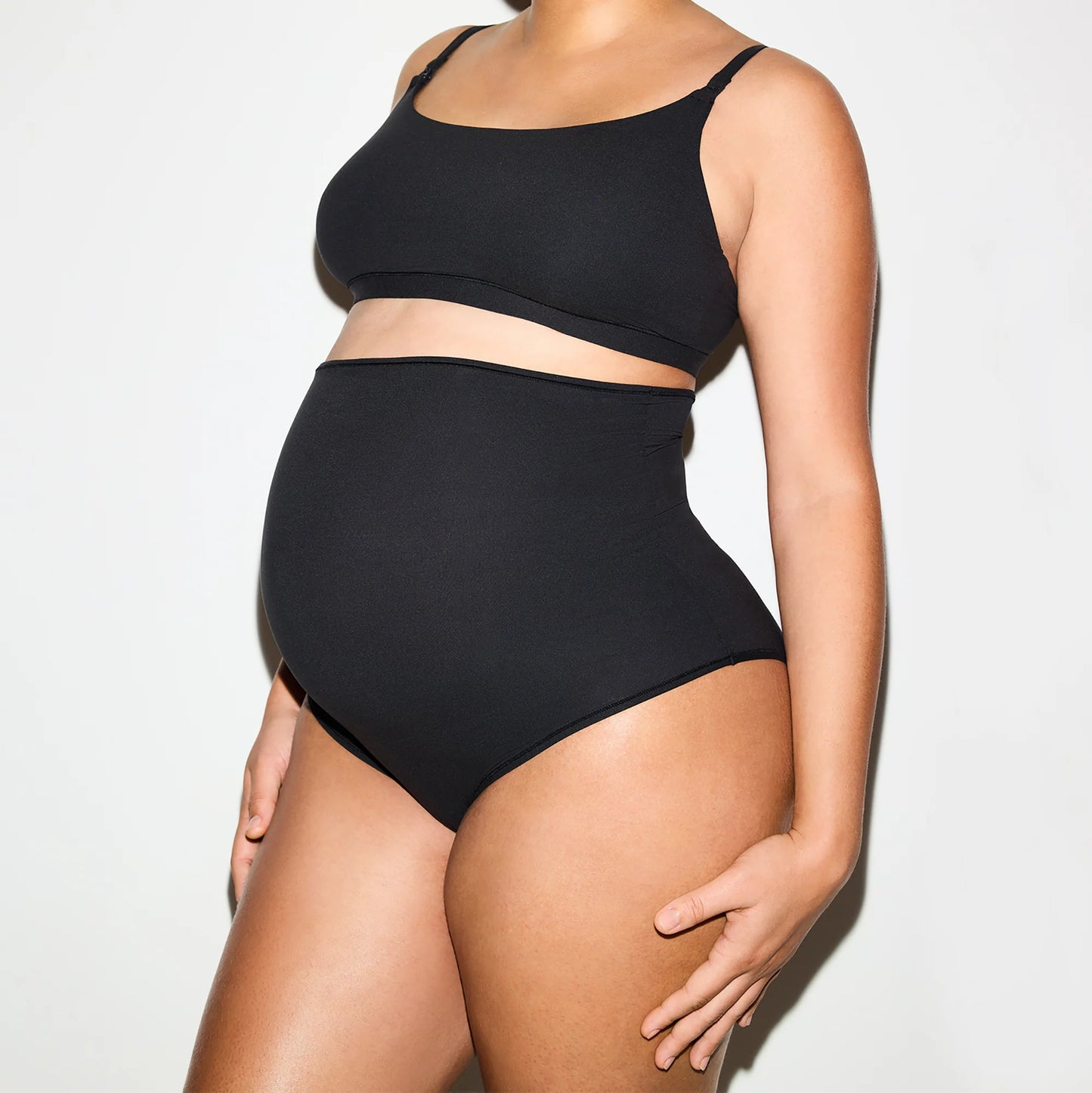 FITS EVERYBODY MATERNITY HIGH-WAISTED BRIEF 5-PACK | ONYX