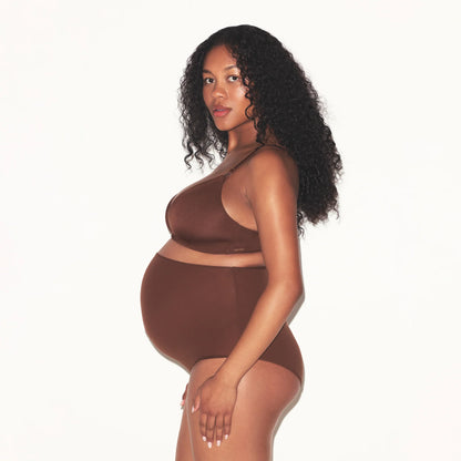 WIRELESS FORM MATERNITY NURSING BRA | COCOA