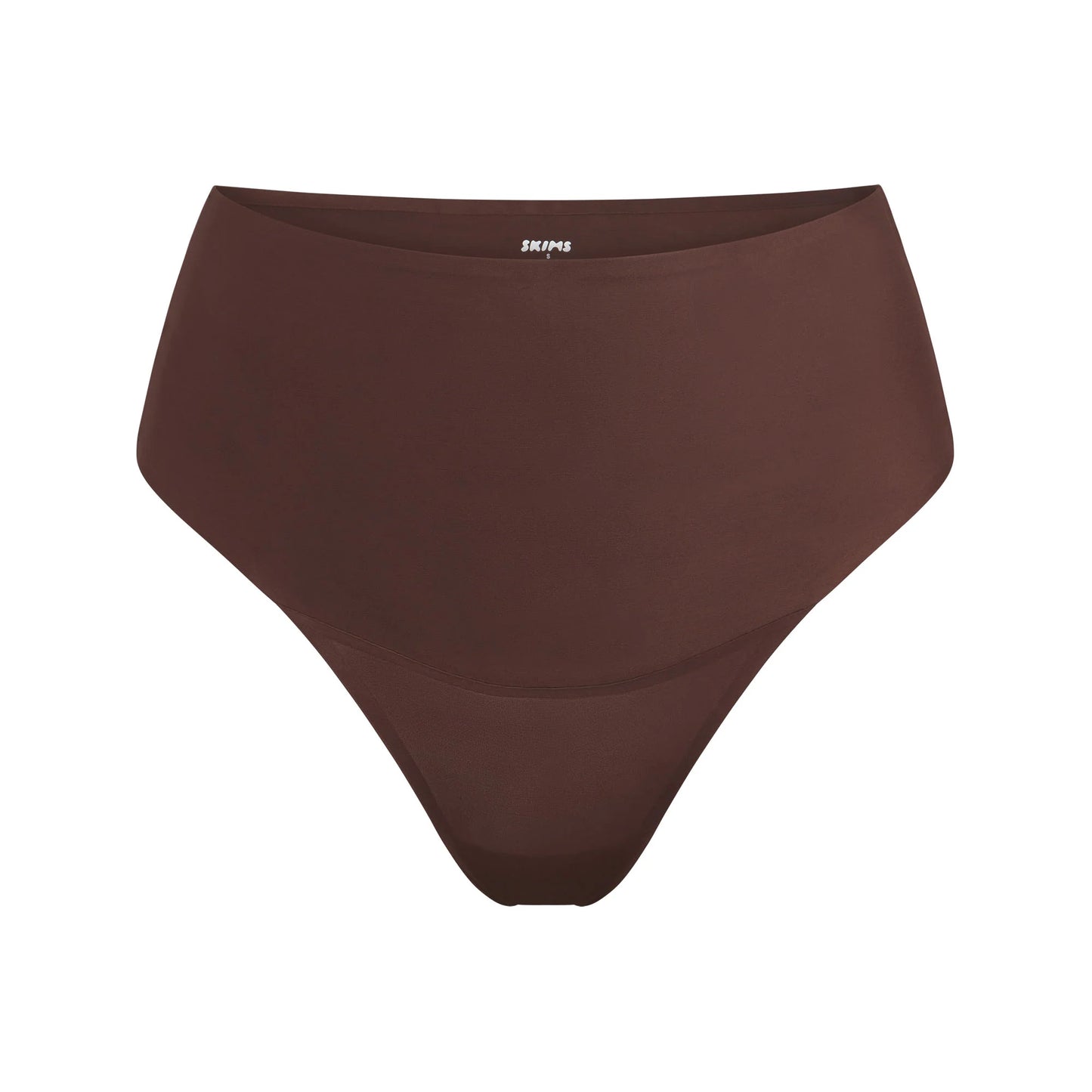 SMOOTHING INTIMATES HIGH-WAISTED THONG | COCOA