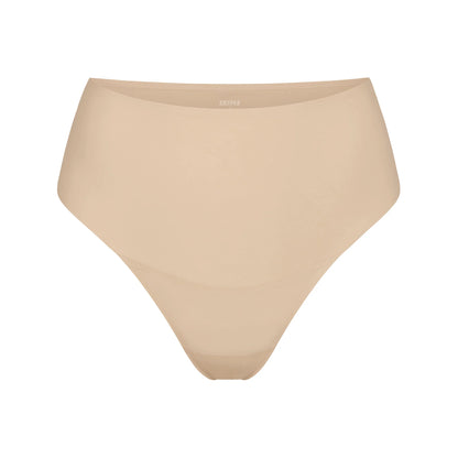 SMOOTHING INTIMATES HIGH-WAISTED THONG | SAND