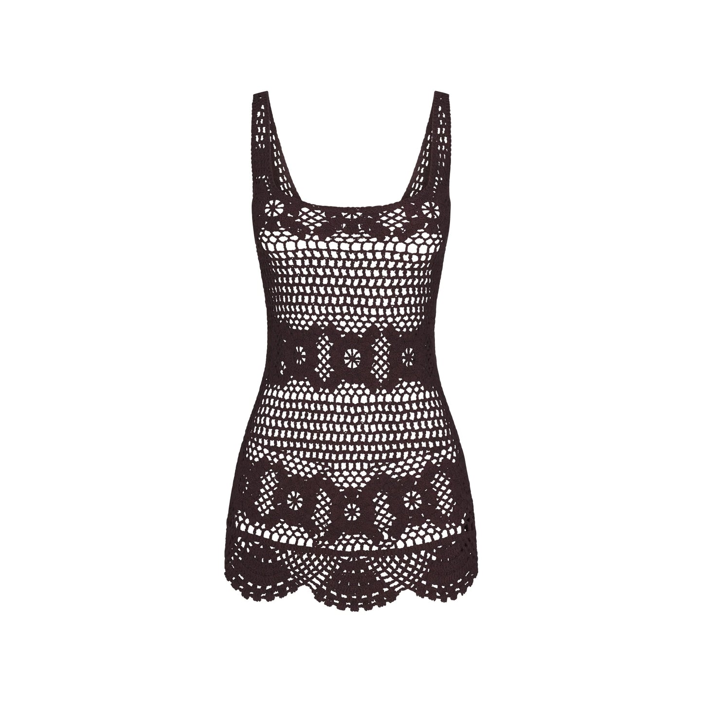 SWIM COVER-UPS CROCHET MINI TANK DRESS | PHOENIX