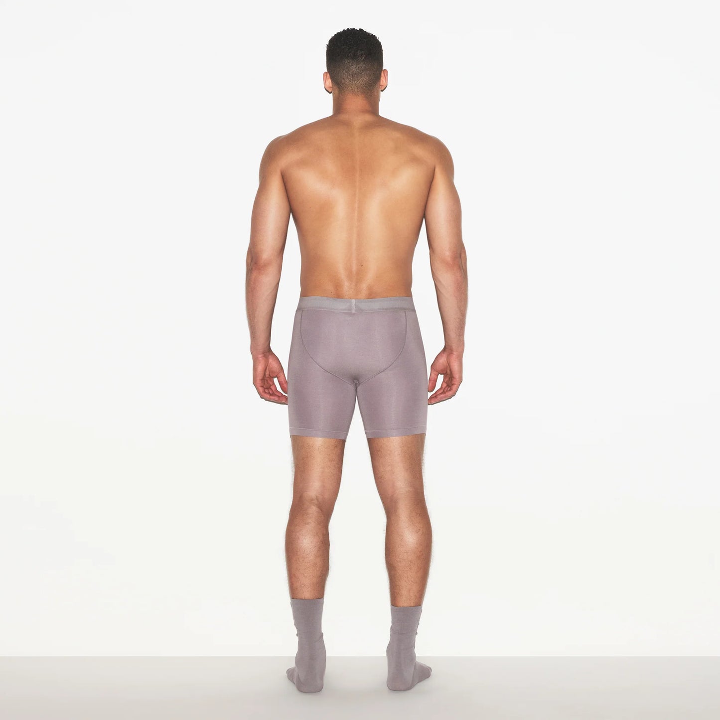 SKIMS COTTON MENS 5" BOXER BRIEF | ZINC