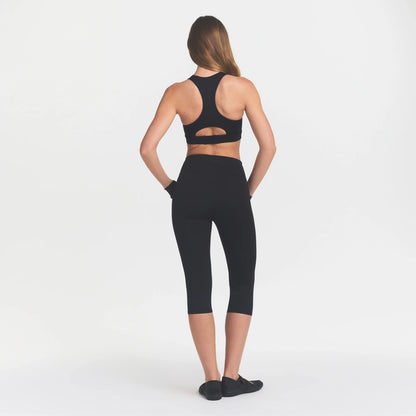 NikeSKIMS MATTE 17" CAPRI LEGGING | OBSIDIAN