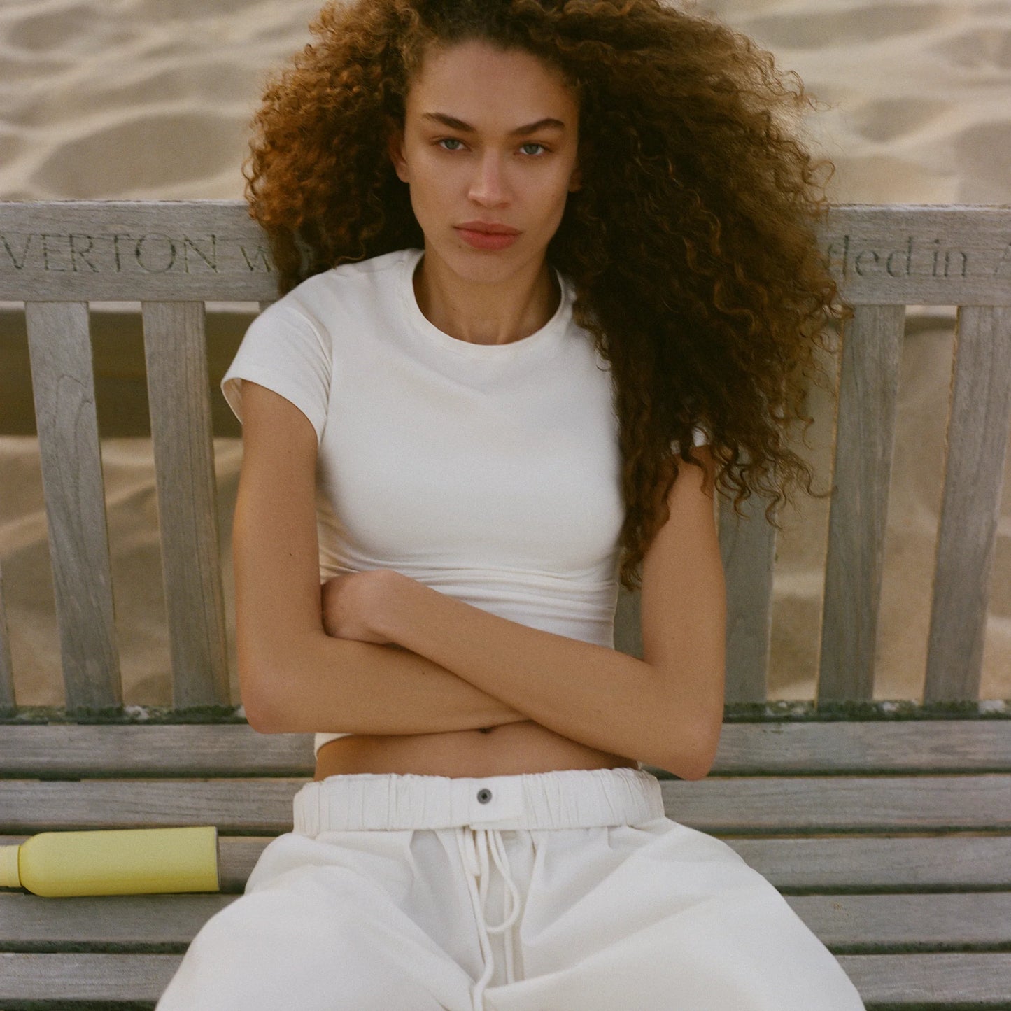 COTTON JERSEY T-SHIRT | MARBLE