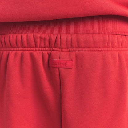 FLEECE LOUNGE MENS CLASSIC STRAIGHT LEG PANT | WASHED RED