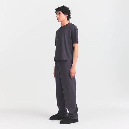 HEAVYWEIGHT COTTON MENS RELAXED PANT | RAVEN