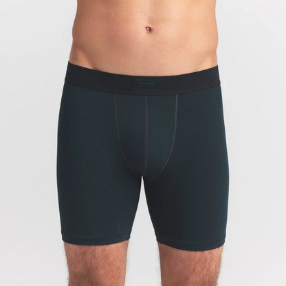 SKIMS COTTON MENS 5" BOXER BRIEF | VERDANT
