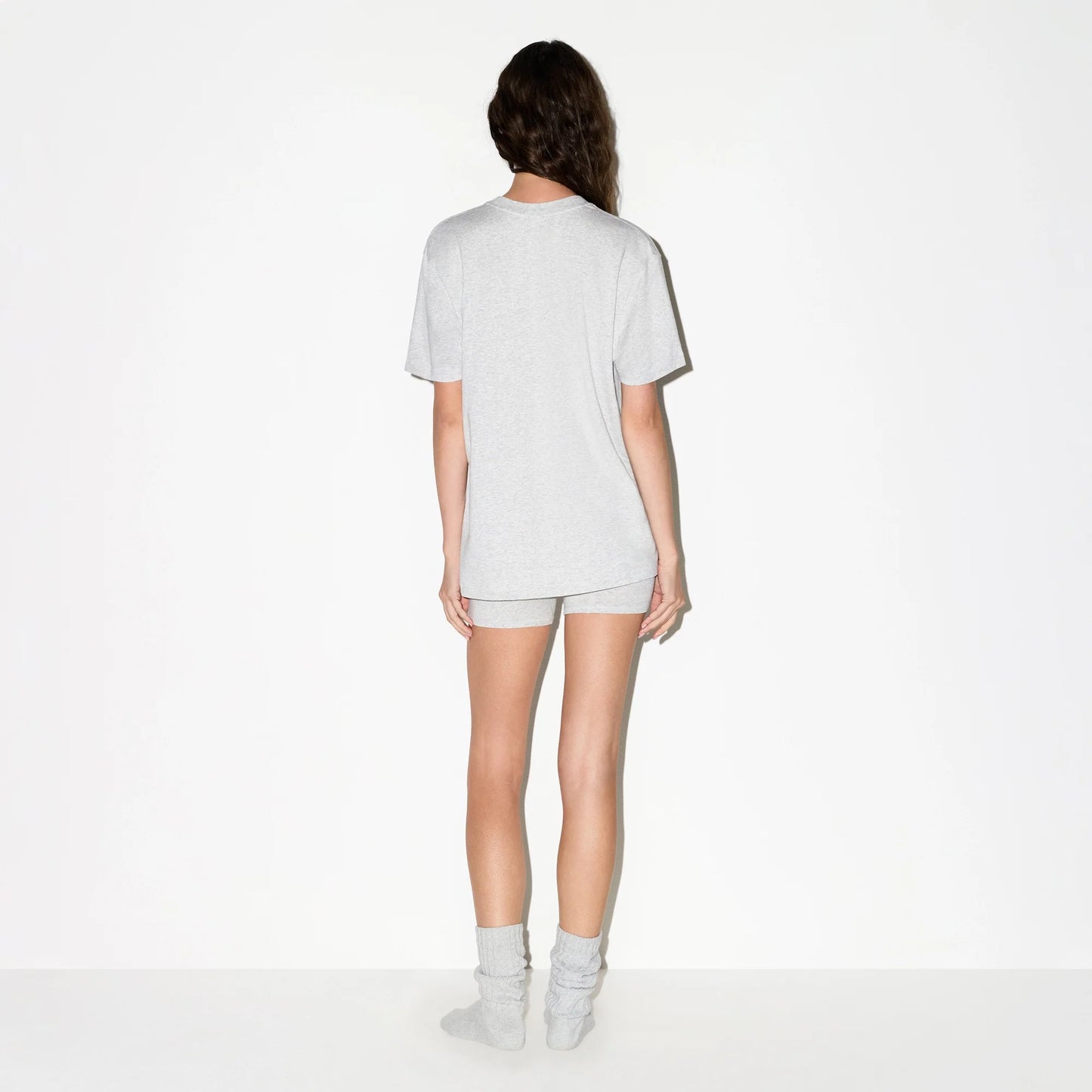 BOYFRIEND T-SHIRT | LIGHT HEATHER GREY
