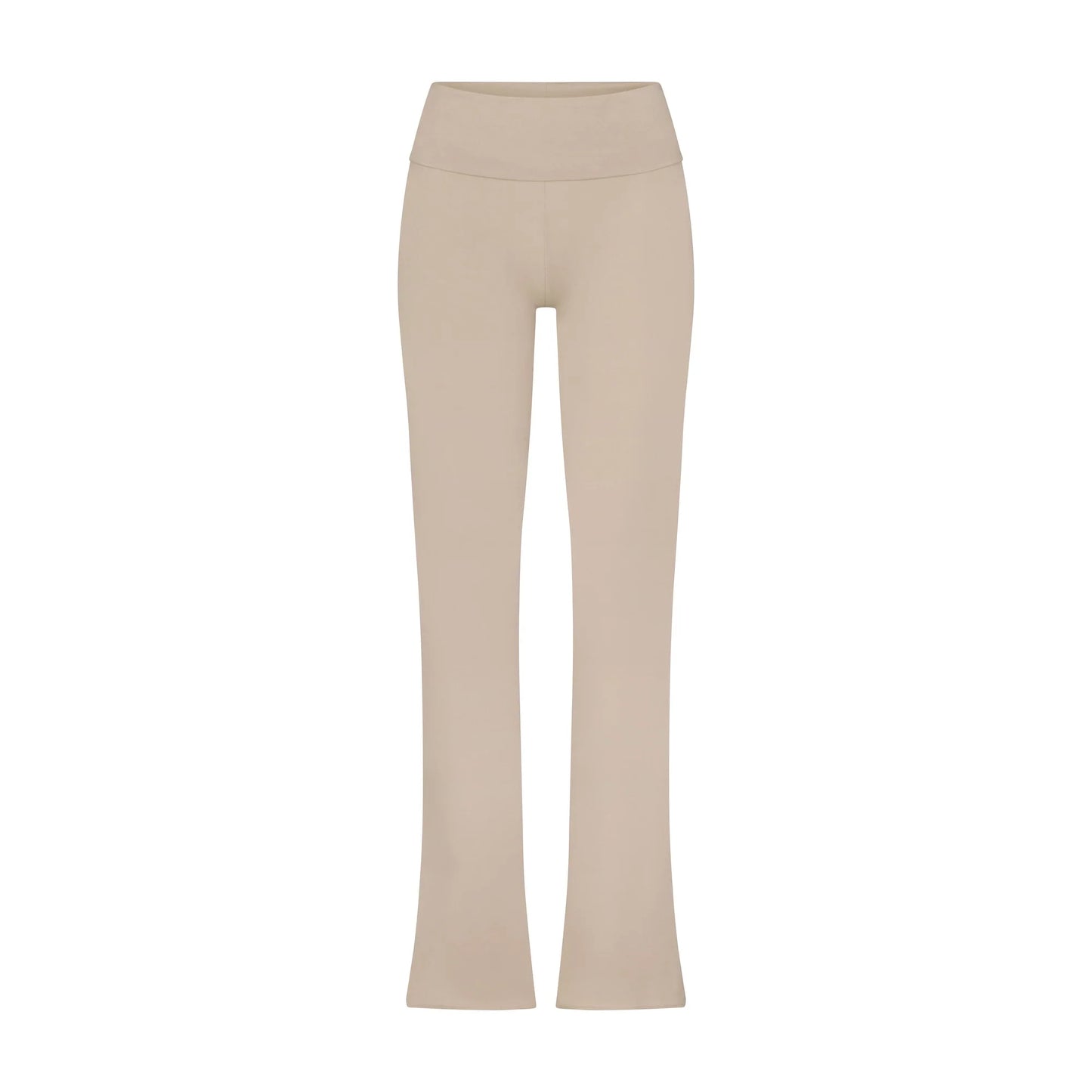 COTTON JERSEY FOLDOVER PANT | STONE