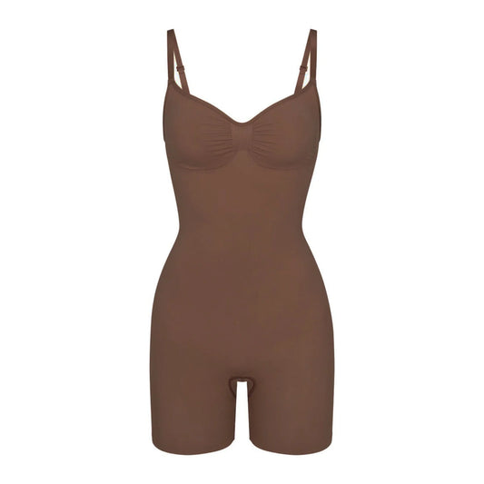SEAMLESS SCULPT LOW BACK MID THIGH BODYSUIT | JASPER