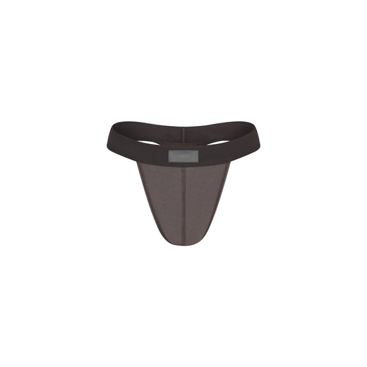 SKIMS COTTON MENS THONG | WASHED GUNMETAL