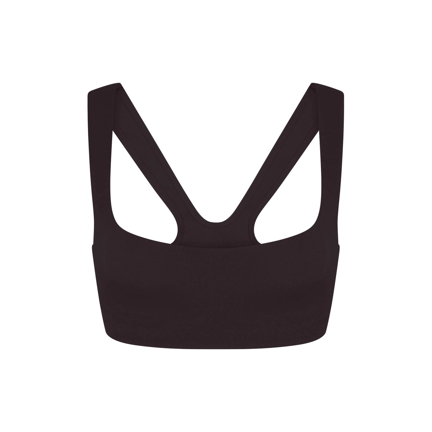 NikeSKIMS STUDIO STRETCH RACERBACK BRA | DARK ROAST