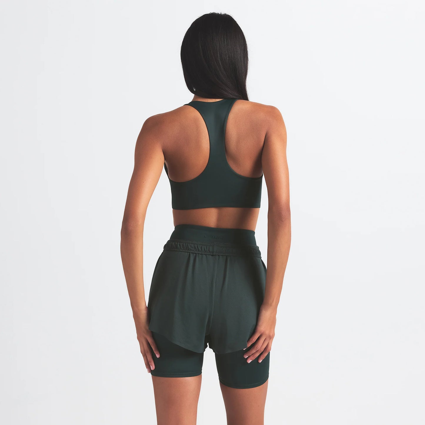 NikeSKIMS SHINE RACERBACK BRA | DARK TEAL