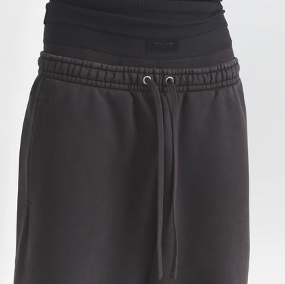 HEAVYWEIGHT FLEECE MENS JOGGER | WASHED ONYX