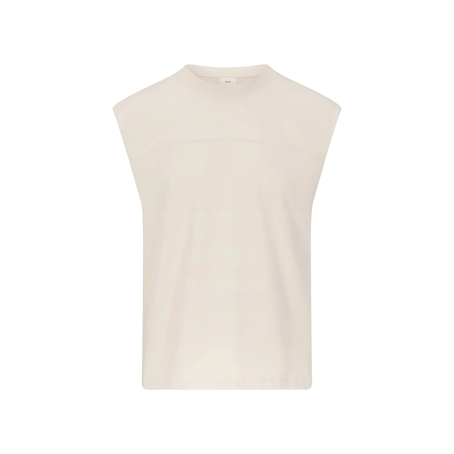 HEAVYWEIGHT COTTON MENS CROPPED MUSCLE TANK | BUFF