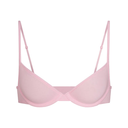 EVERYDAY COTTON UNLINED DEMI BRA | PEONY
