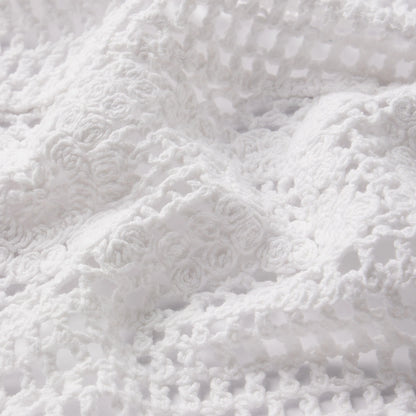 SWIM COVER-UPS CROCHET MINI TANK DRESS | SNOW
