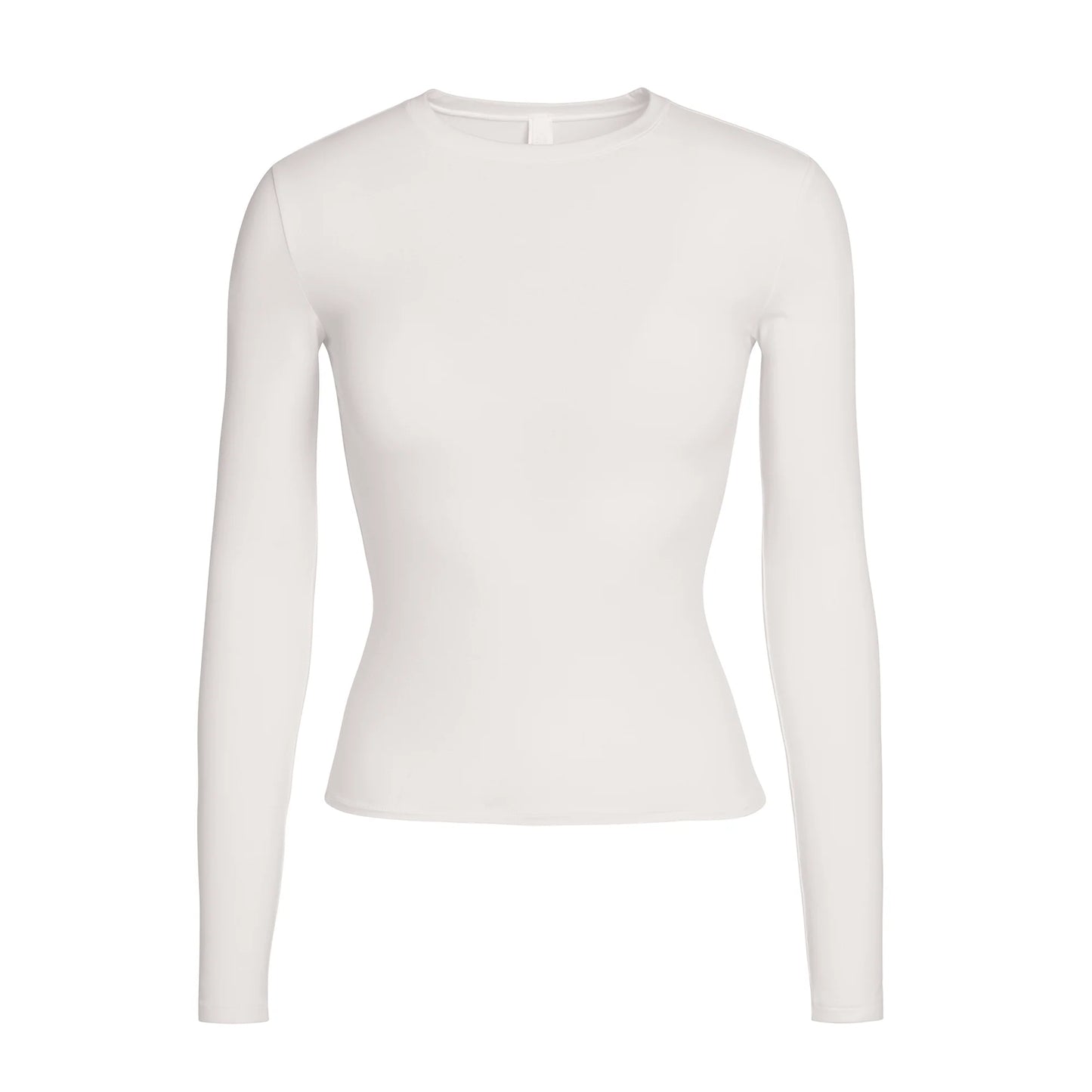 COTTON JERSEY LONG SLEEVE T-SHIRT | MARBLE