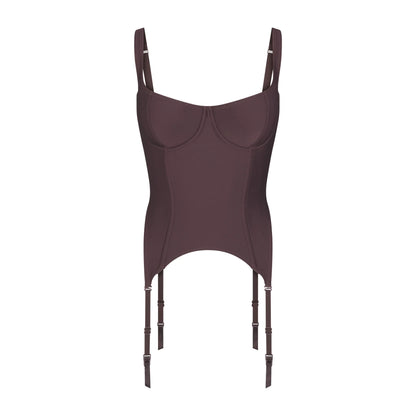 SKIMS BODY CORSET | RAISIN