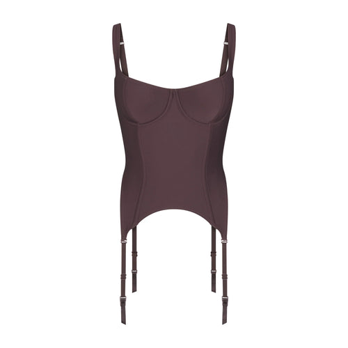 SKIMS BODY CORSET | RAISIN