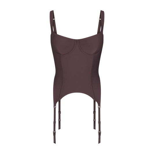 SKIMS BODY CORSET | RAISIN