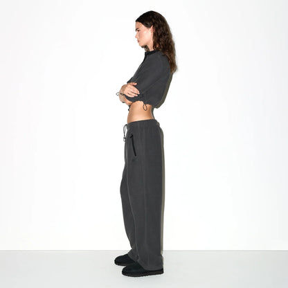 OUTDOOR FLEECE STRAIGHT LEG PANT | ASH