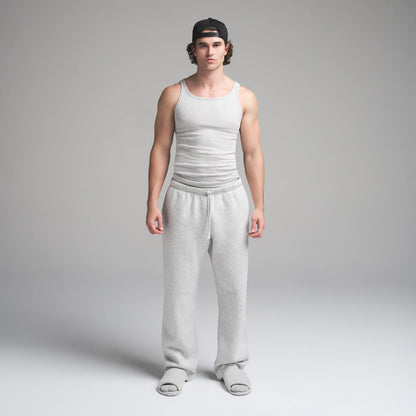 SKIMS COTTON MENS RIB TANK 3-PACK | HEATHER MULTI