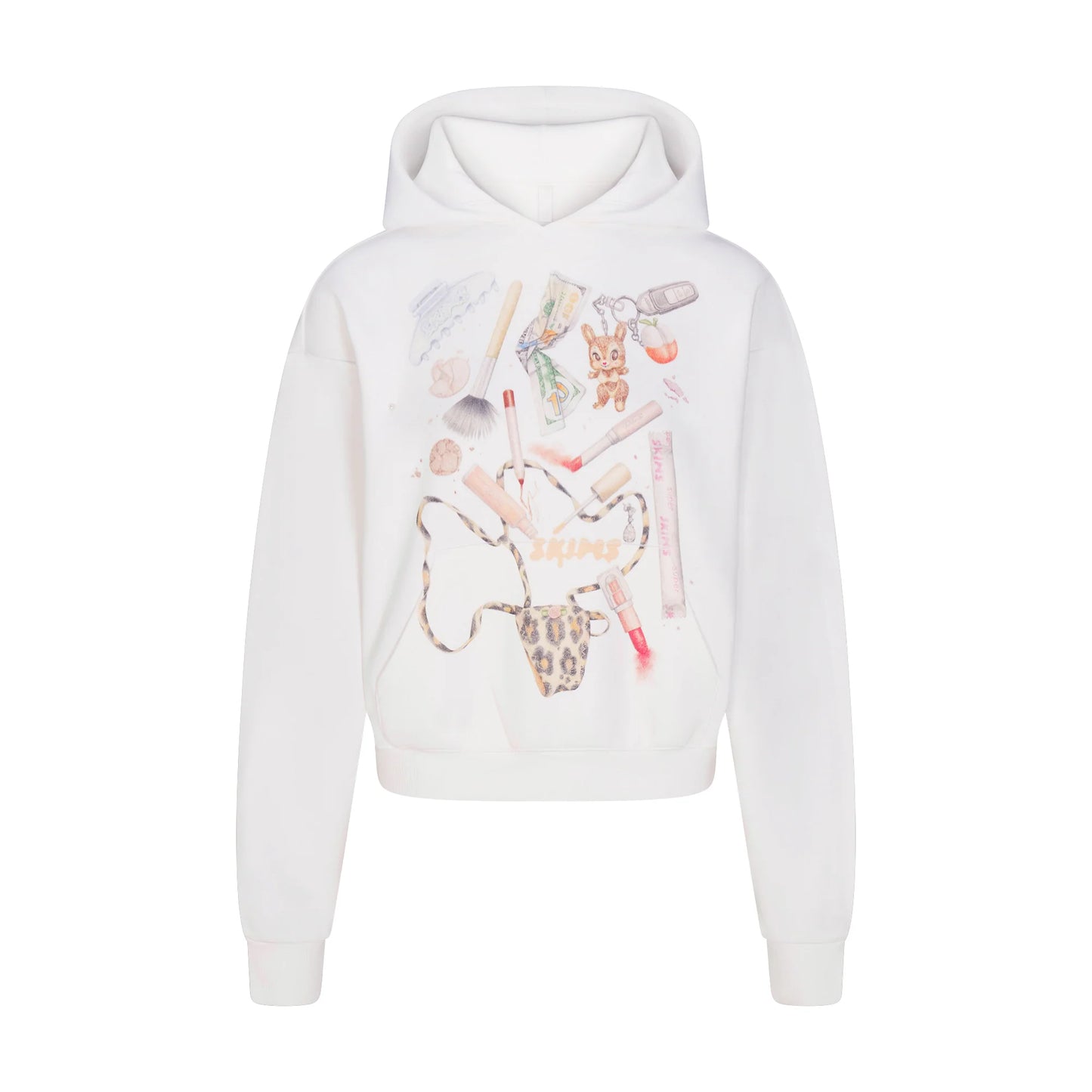 COTTON FLEECE CLASSIC HOODIE | SNOW IN MY BAG