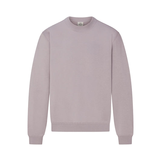 FLEECE LOUNGE MENS RELAXED HIGH CREWNECK | SHADOW