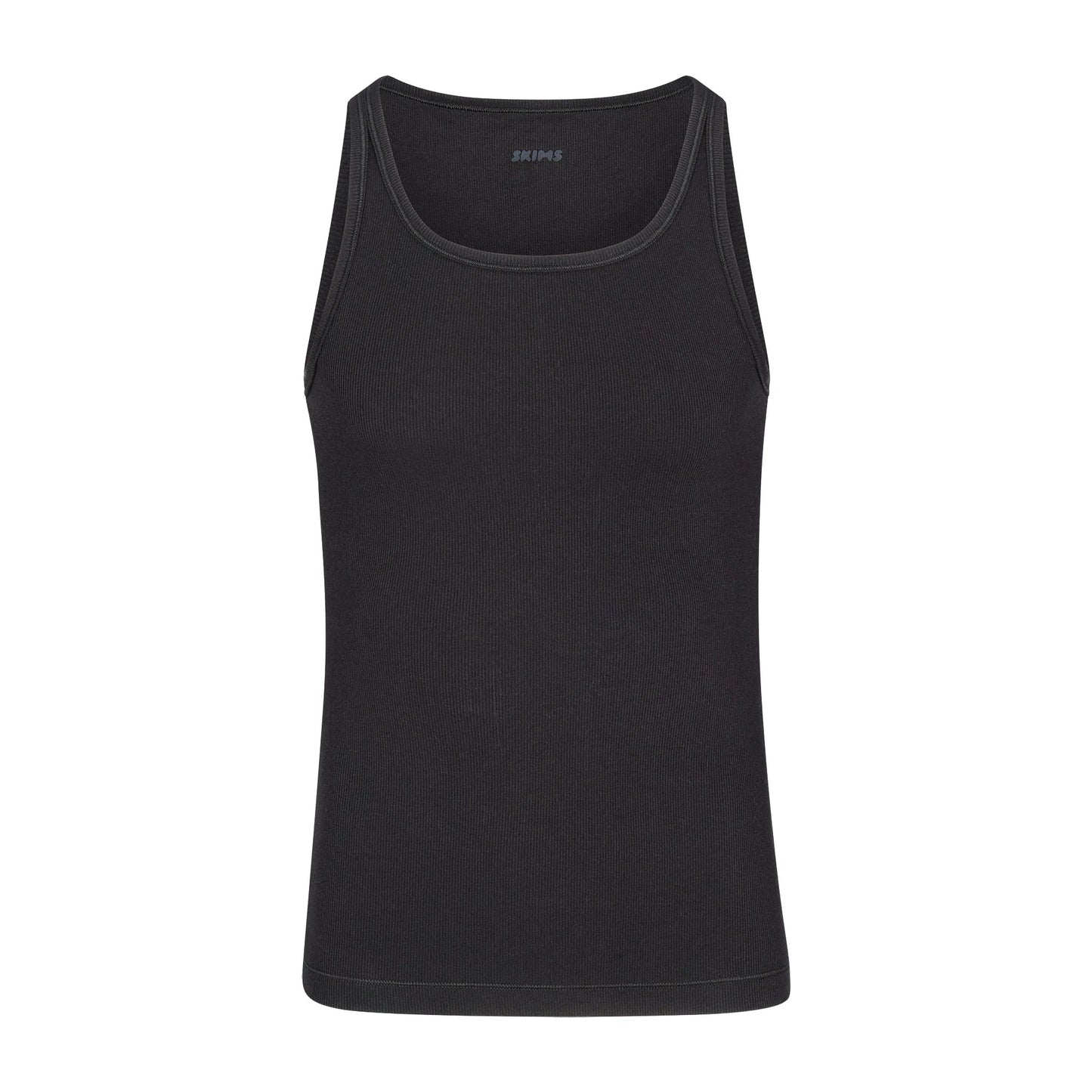 SKIMS COTTON MENS RIB TANK 3-PACK | ONYX