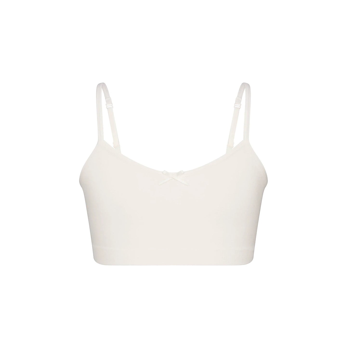 COTTON SEAMLESS JUNIORS BRALETTE 2-PACK | MARBLE AND BALLET