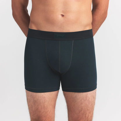 SKIMS COTTON MENS 3" BOXER BRIEF | VERDANT