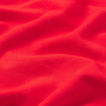 LIGHTWEIGHT COTTON LOGO PICOT THONG | RUBY TONAL