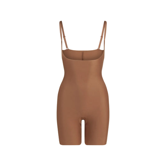 SKIMS BODY CORE SCULPT OPEN BUST MID THIGH BODYSUIT | JASPER