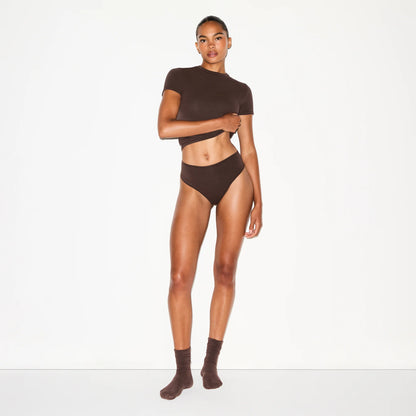 PERIOD PANTIES THONG | ESPRESSO