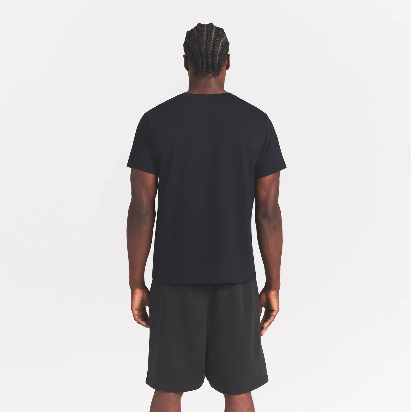 HEAVYWEIGHT COTTON MENS CLASSIC CREWNECK | OBSIDIAN