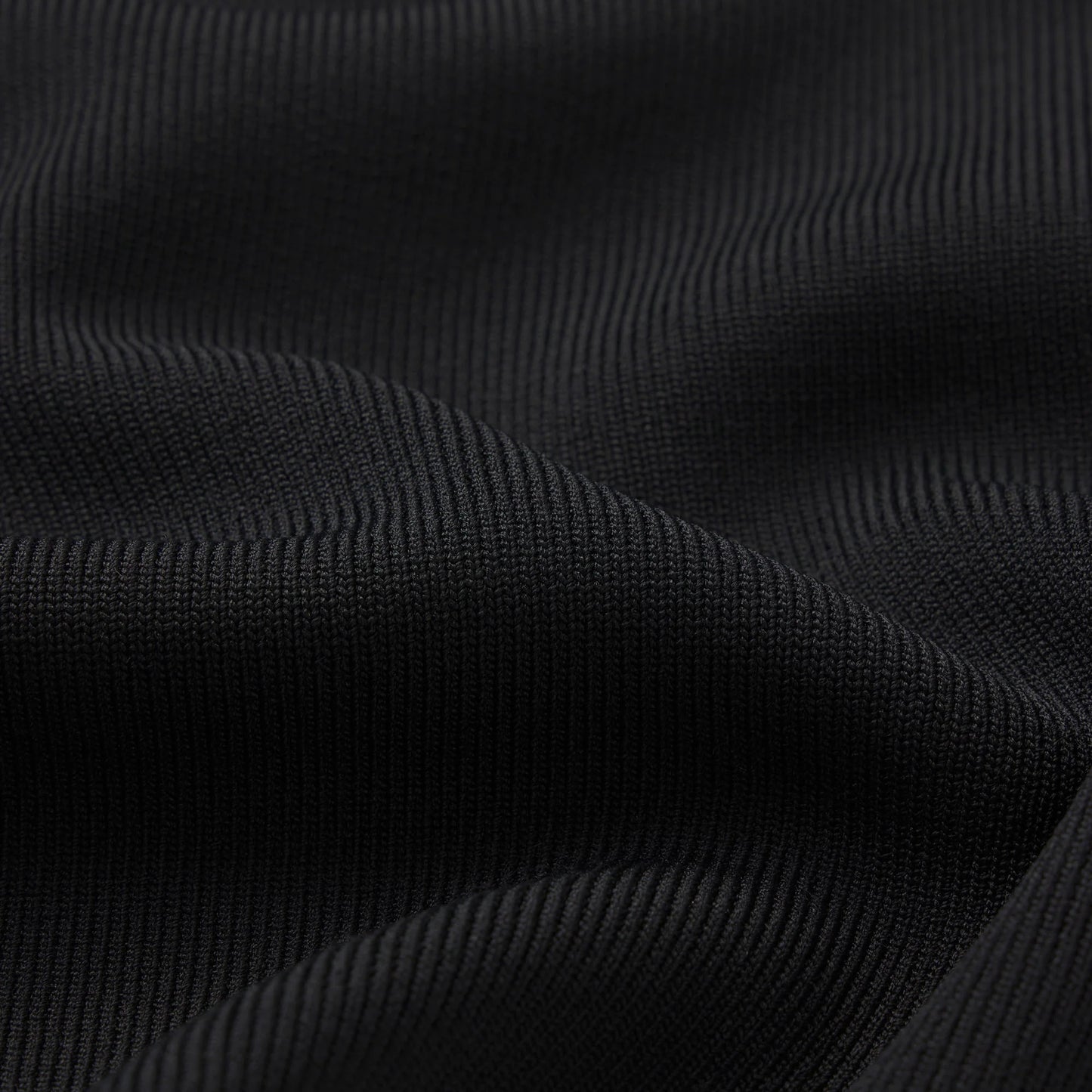 REFINED KNIT HIGH-WAISTED SHORT | OBSIDIAN