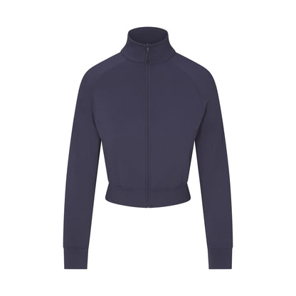 NikeSKIMS AIRY CROPPED TRACK JACKET | DEEP ROYAL