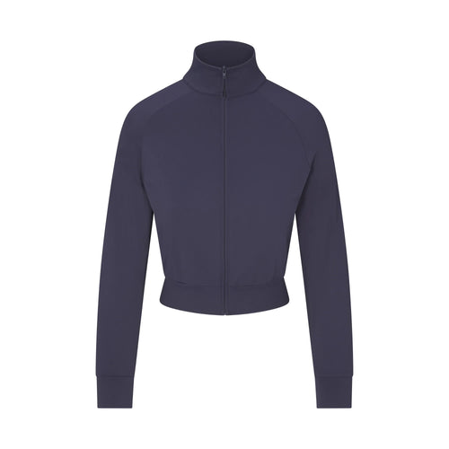 NikeSKIMS AIRY CROPPED TRACK JACKET | DEEP ROYAL