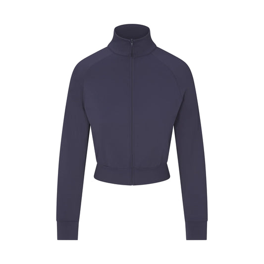 NikeSKIMS AIRY CROPPED TRACK JACKET | DEEP ROYAL