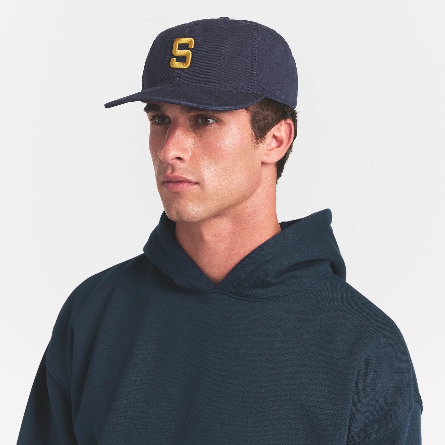 SKIMS ACCESSORIES MENS BASEBALL CAP | NAVY